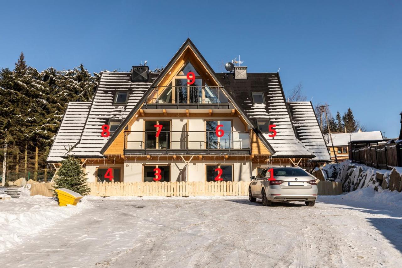 Tatrytop Apartamenty Alpejski Spa コシチェリスコ エクステリア 写真