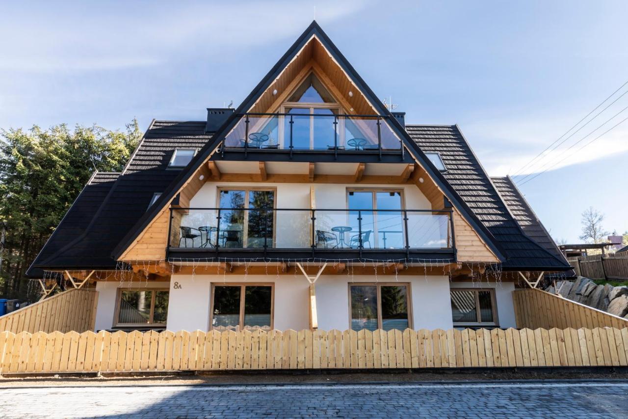 Tatrytop Apartamenty Alpejski Spa コシチェリスコ エクステリア 写真