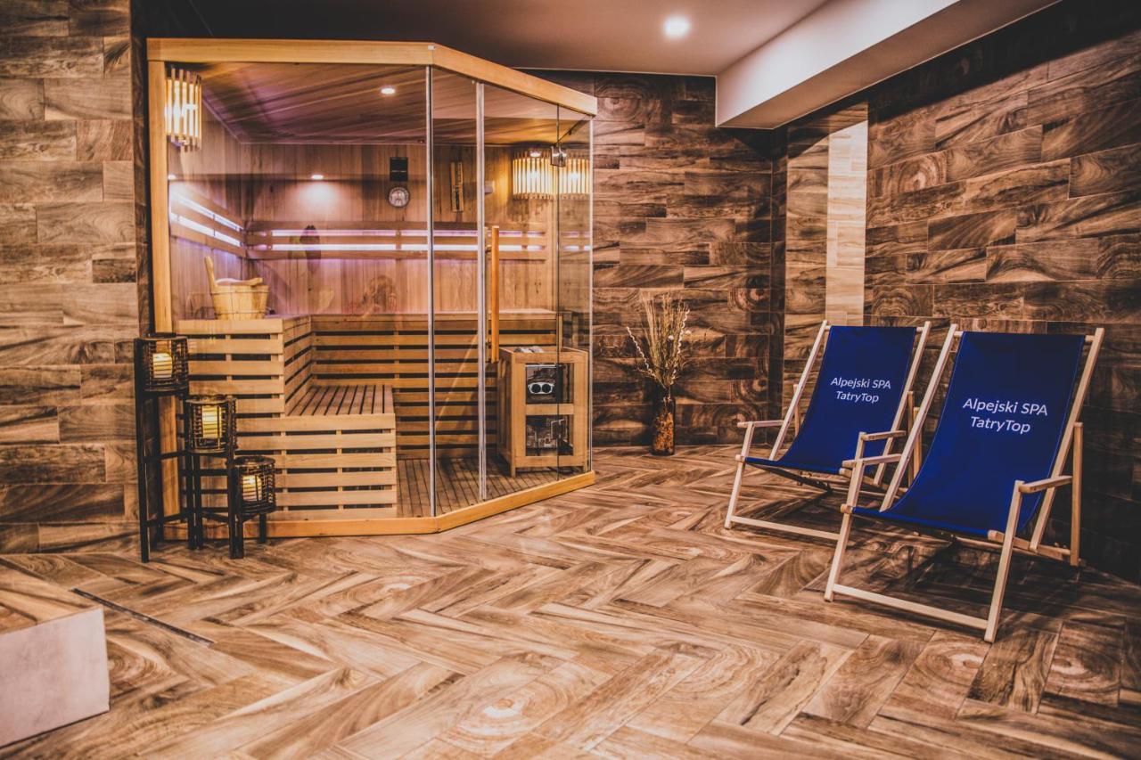 Tatrytop Apartamenty Alpejski Spa コシチェリスコ エクステリア 写真